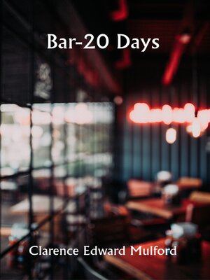 cover image of Bar-20 Days